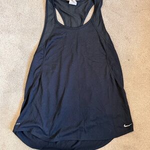 Nike Black Racerback Dri-FIT Tank Top